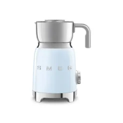 Smeg 50's style elektrische melkopschuimer 600 ml pastelblauw