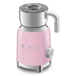 Smeg 50's style elektrische melkopschuimer 600 ml roze