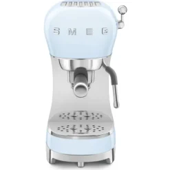 Smeg 50's style handmatige espressomachine pastelblauw