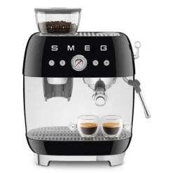 Smeg 50's style handmatige espressomachine 2,4 liter zwart