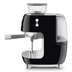 Smeg 50's style handmatige espressomachine 2,4 liter zwart
