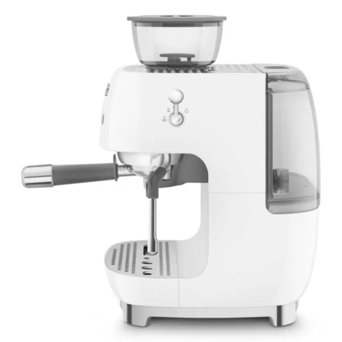 Smeg 50's style handmatige espressomachine 2,4 liter wit