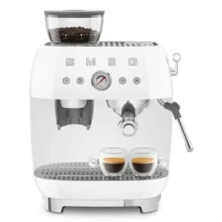 Smeg 50's style handmatige espressomachine 2,4 liter wit