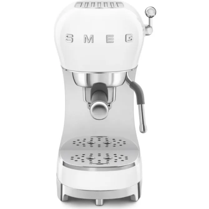 Smeg 50's style handmatige espressomachine wit