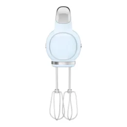 Smeg 50's style handmixer staal pastelblauw