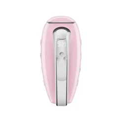 Smeg 50's style handmixer staal roze
