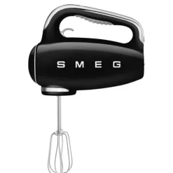 Smeg 50's style handmixer staal zwart