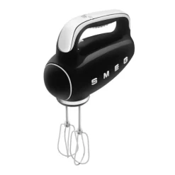 Smeg 50's style handmixer staal zwart
