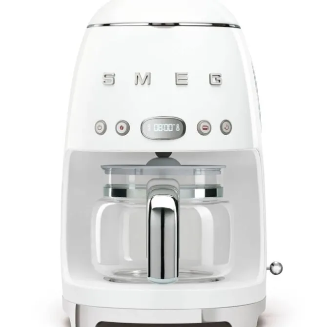 SMEG 50's style koffiezetapparaat kunststof wit
