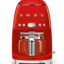 SMEG 50's style koffiezetapparaat kunststof rood