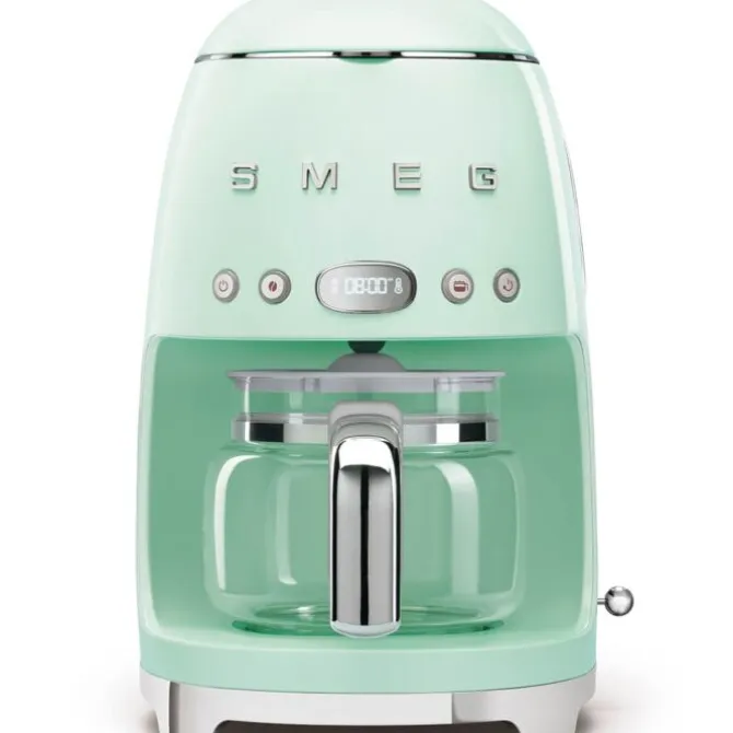 Smeg 50's style koffiezetapparaat kunststof watergroen
