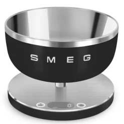 SMEG 50's style KSC01 digitale weegschaal 5 kg mat zwart