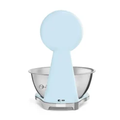 SMEG 50's style KSF01 digitale en analoge weegschaal 5 kg pastelblauw