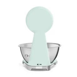 SMEG 50's style KSF01 digitale en analoge weegschaal 5 kg watergroen