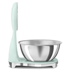 SMEG 50's style KSF01 digitale en analoge weegschaal 5 kg watergroen