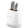 SMEG 50's style messenblok incl. 6 messen wit