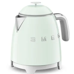 Smeg 50's style mini waterkoker 800 ml staal watergroen