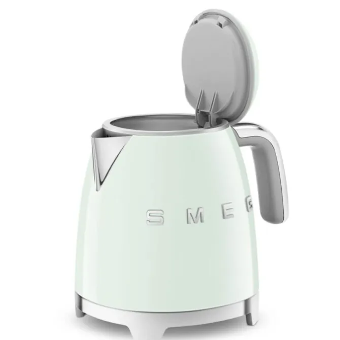 Smeg 50's style mini waterkoker 800 ml staal watergroen