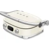 SMEG 50's style Multi-use contactgrill glanzend créme