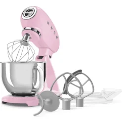 SMEG 50's style SMF05 standmixer roze