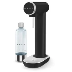 SMEG 50's style sodamaker 800 ml Black Matt