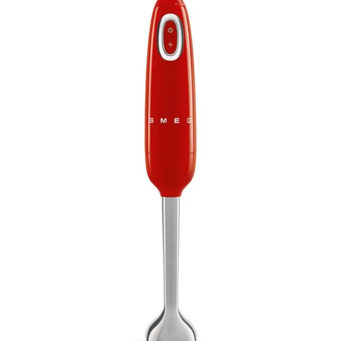 SMEG 50’s style staafmixer 41,5 cm kunststof rood
