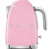 Smeg 50's style waterkoker 1,7 liter roze