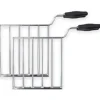 SMEG tostiklem rvs 2 stuks