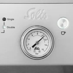 Solis Grind & Infuse Perfetta espressomachine Silver
