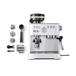 Solis Grind & Infuse Perfetta espressomachine White