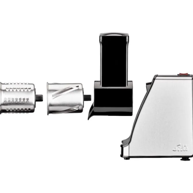 Solis Slice & More multifunctionele rasp rvs zwart