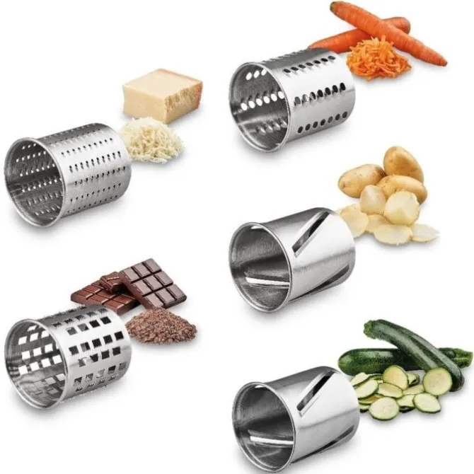 Solis Slice & More multifunctionele rasp rvs zwart