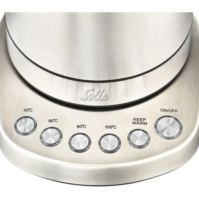 Solis Vario Temp Kettle waterkoker 1,7 liter rvs