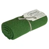 Solwang Design handdoek 32 x 47 cm katoen Light Olive