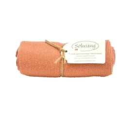 Solwang Design handdoek 32 x 47 cm katoen Masala Brown