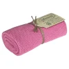 Solwang Design handdoek 32 x 47 cm katoen Dusky Rose