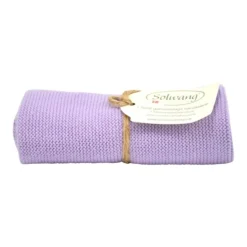 Solwang Design handdoek 32 x 47 cm katoen Light Purple