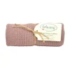 Solwang Design handdoek 32 x 47 cm katoen Dark Nougat