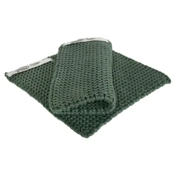 Solwang Design pannenlap 22 x 22 cm katoen Seagreen 2 stuks