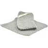 Solwang Design pannenlap 22 x 22 cm katoen Steel Grey 2 stuks
