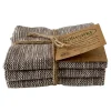 Solwang Design vaatdoekjes 25 x 25 cm katoen Light Warm Grey Melange