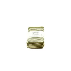 Solwang Design vaatdoekjes 25 x 25 cm katoen Olive 3 stuks
