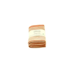 Solwang Design vaatdoekjes 25 x 25 cm katoen Masala Brown Stripes 2 stuks