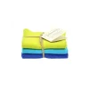 Solwang Design vaatdoekjes 25 x 25 cm katoen Lime/Turquoise/Cobalt 3-delig