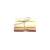 Solwang Design vaatdoekjes 25 x 25 cm katoen Nature/Nougat/Dark Nougat 3 stuks