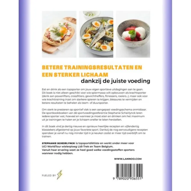 Sportkookboek voor krachtsporters
