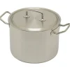 Spring Brigade Premium hoge kookpan 6,5 liter ø 22 cm rvs glans