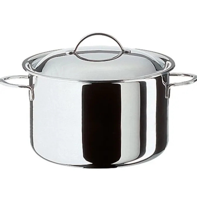 Spring Cristal kookpan met deksel ø 20 cm rvs glans