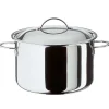 Spring Cristal kookpan met deksel ø 16 cm rvs glans