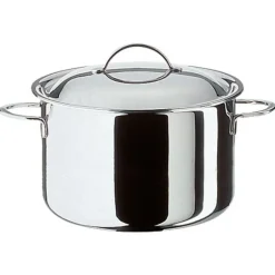 Spring Cristal kookpan met deksel ø 24 cm rvs glans